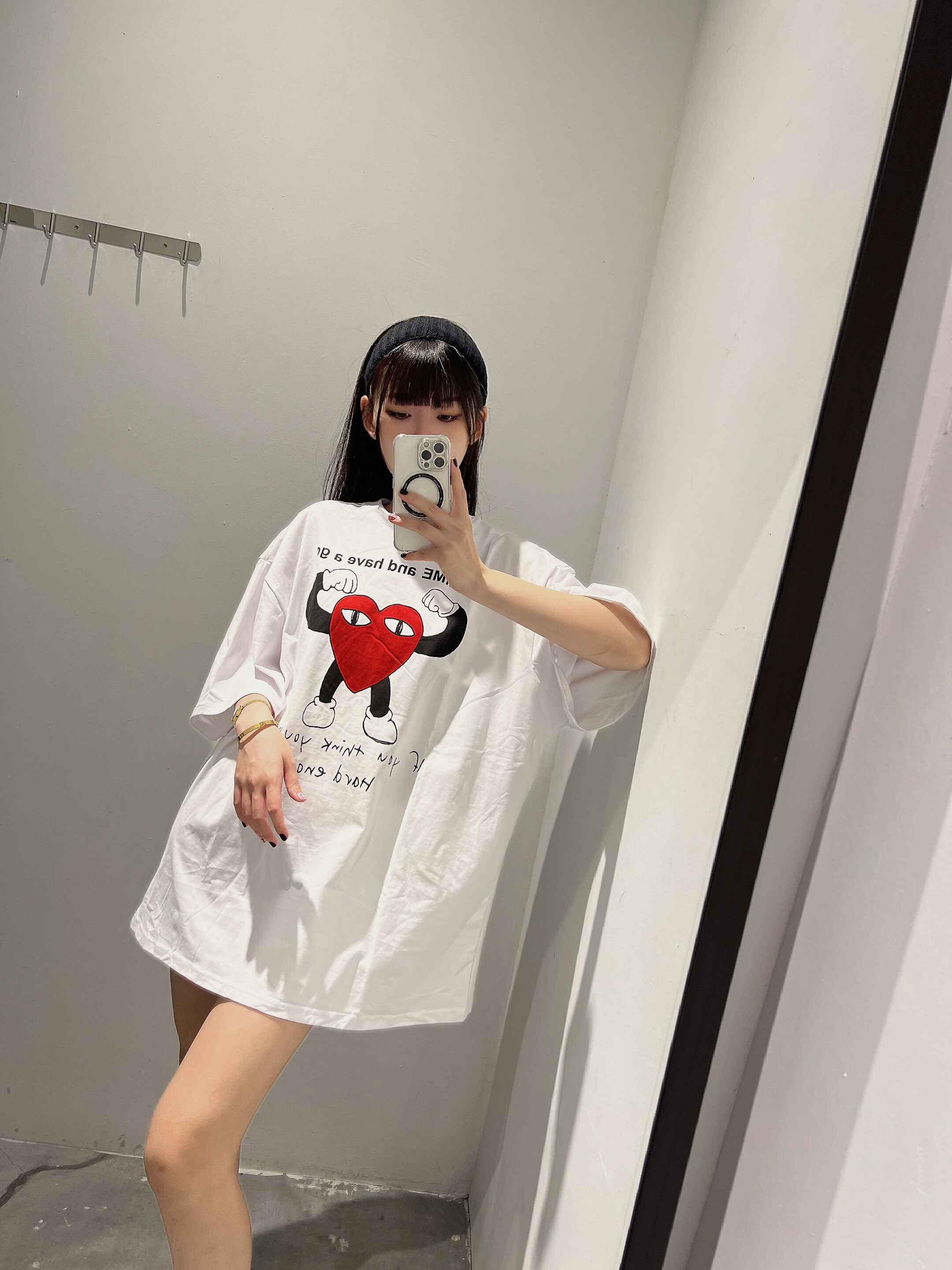 爱心Oversize Tee  | Ninestudio.9