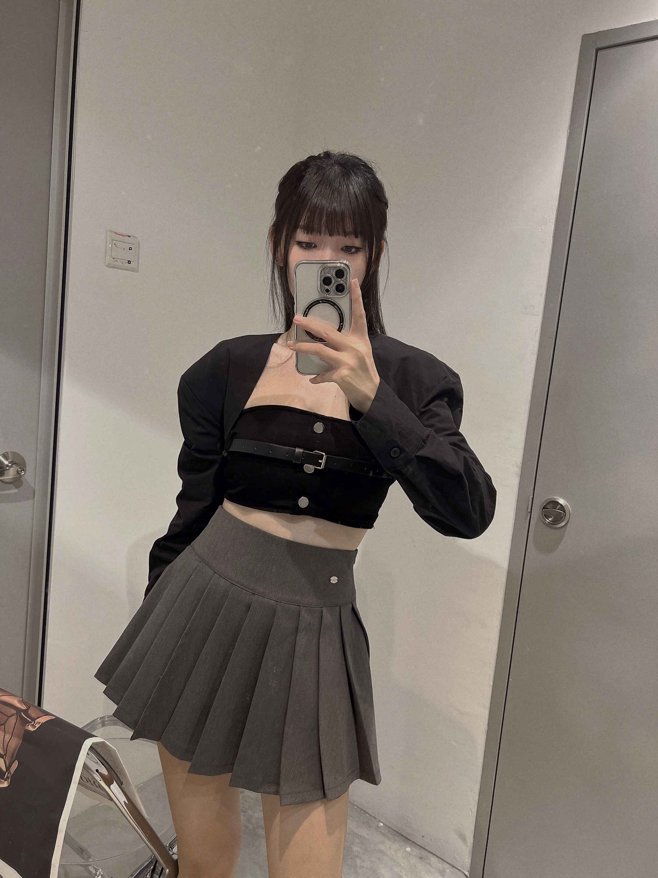 Ninestudio.9 | 短板披肩外套 