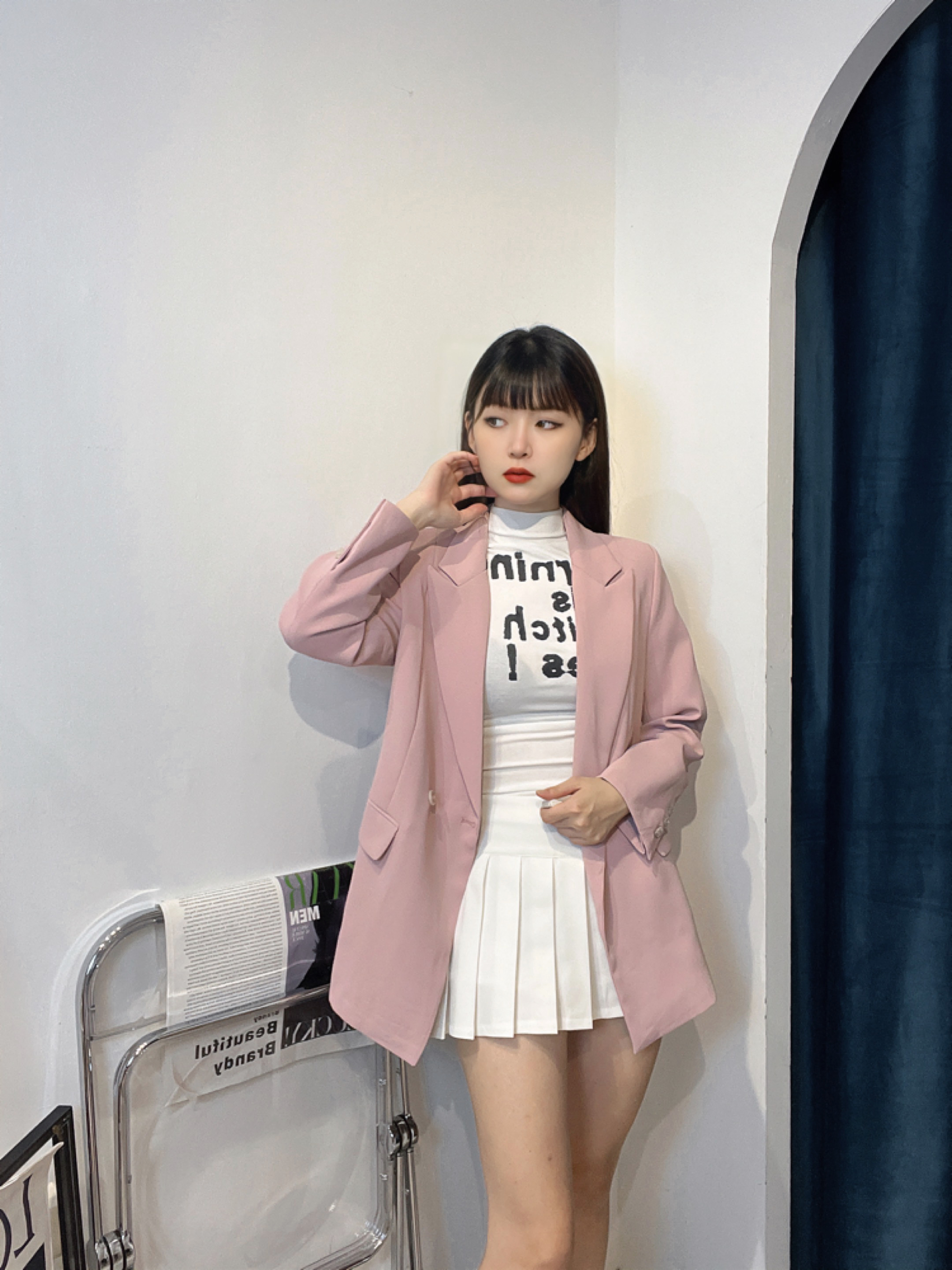 设计款百褶裙 | Ninestudio.9