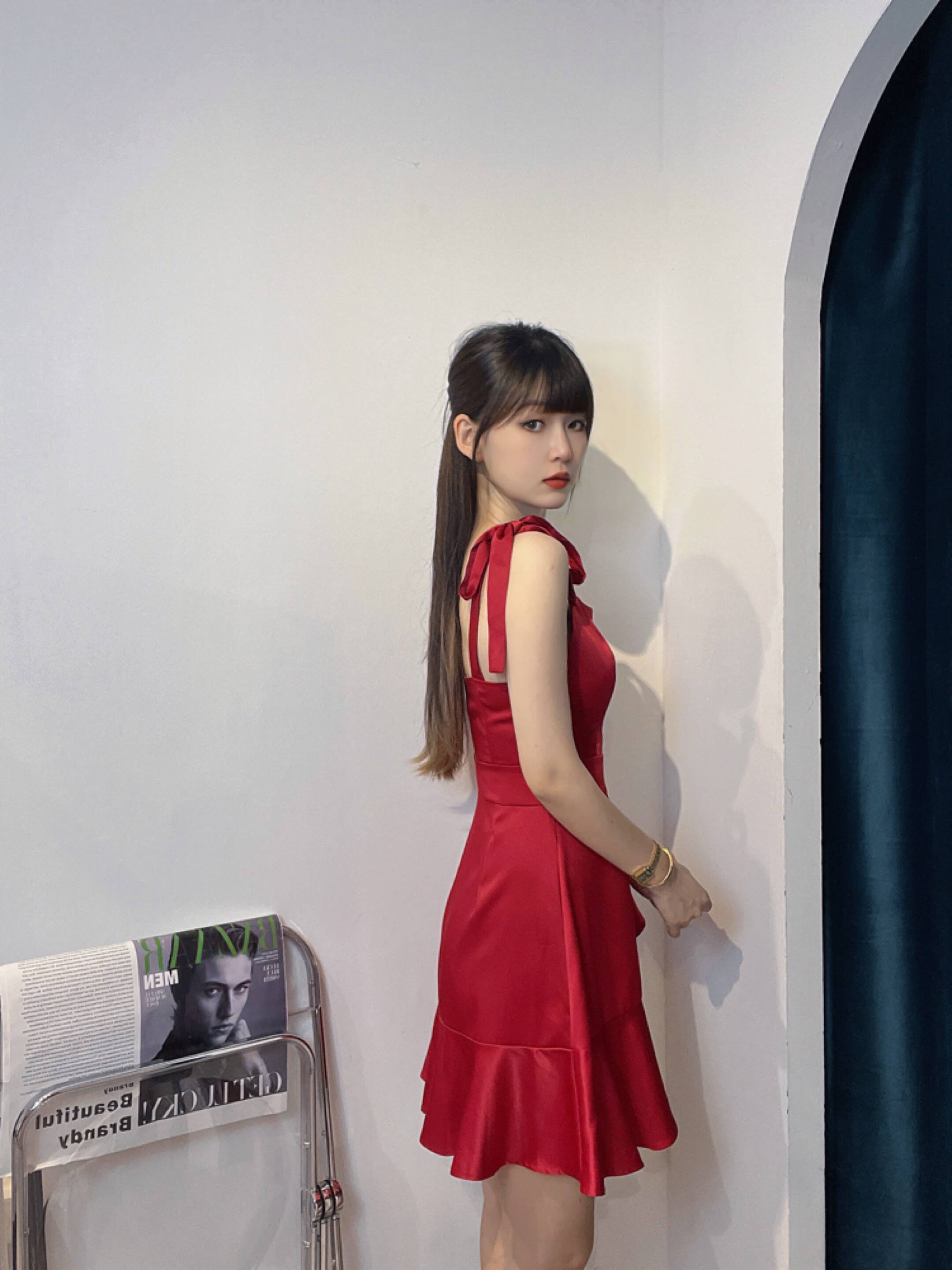 气质丝绸连衣裙 | Ninestudio.9