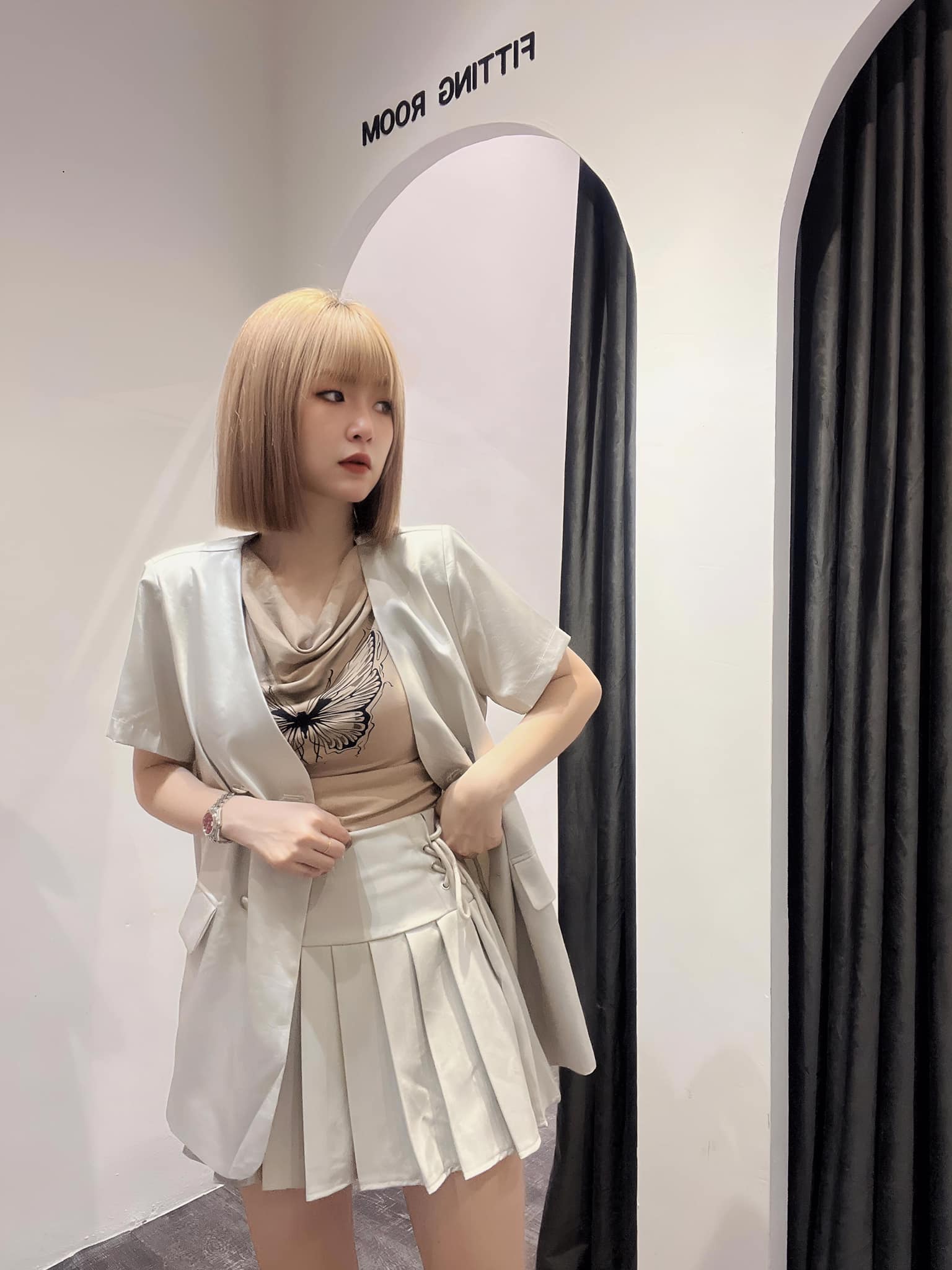 复古御姐上衣 | Ninestudio.9