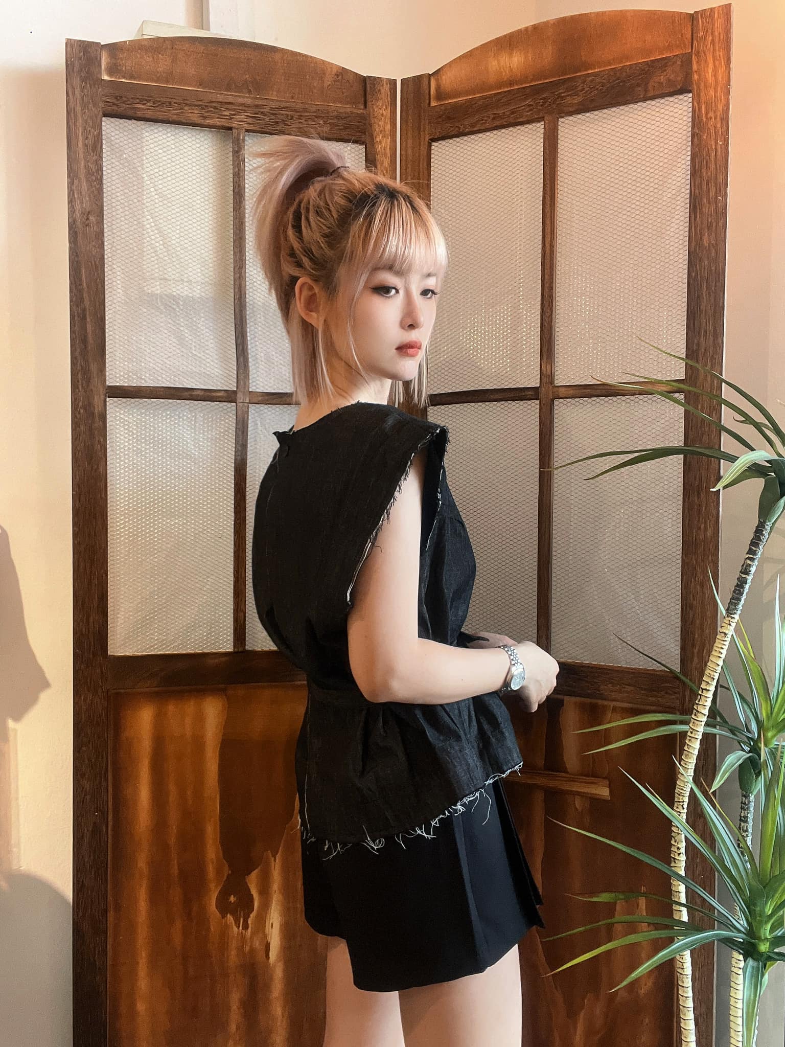 Ninestudio.9 | 牛仔毛边上衣