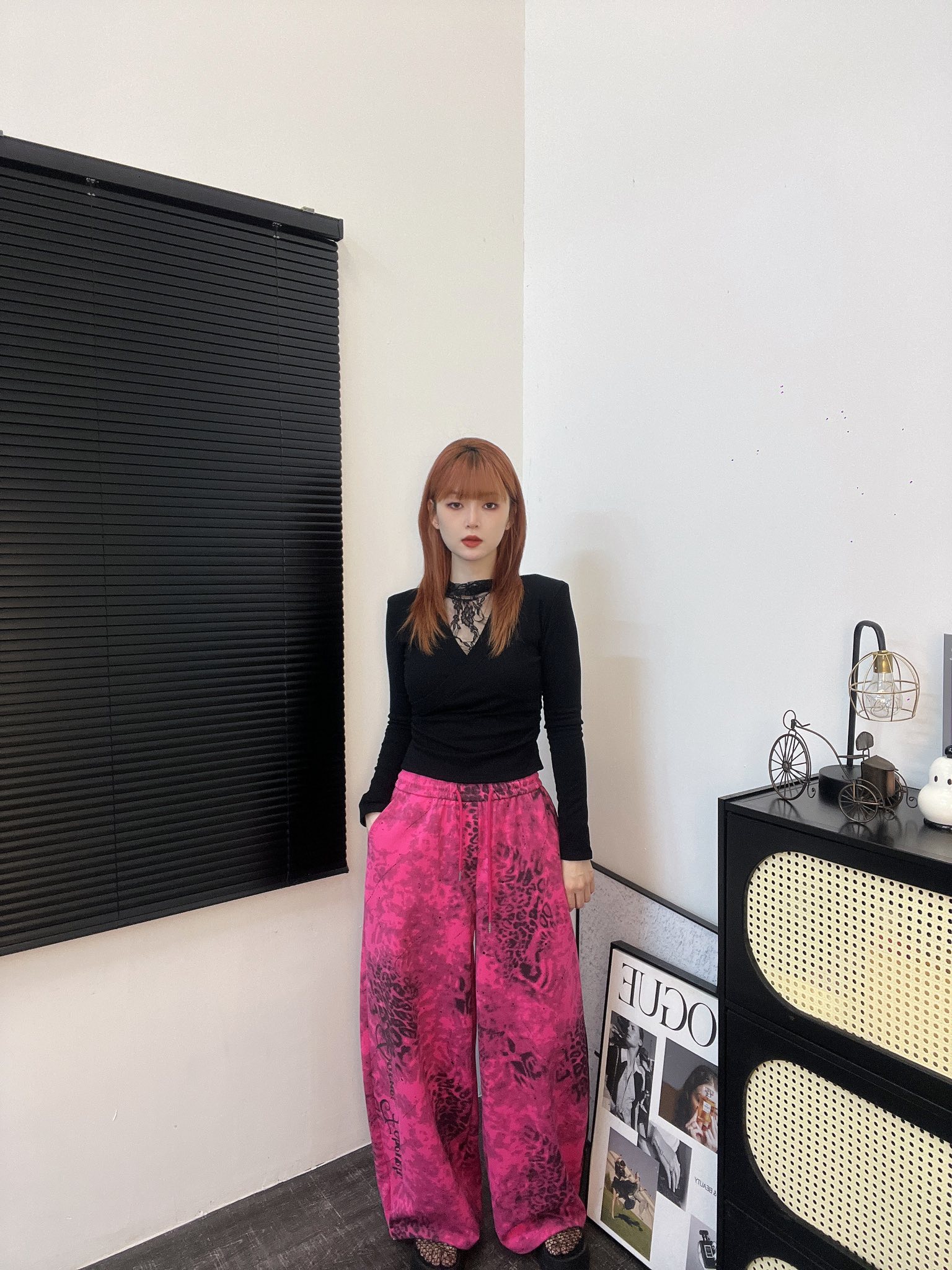 Ninestudio.9 | 扎染豹纹长裤
