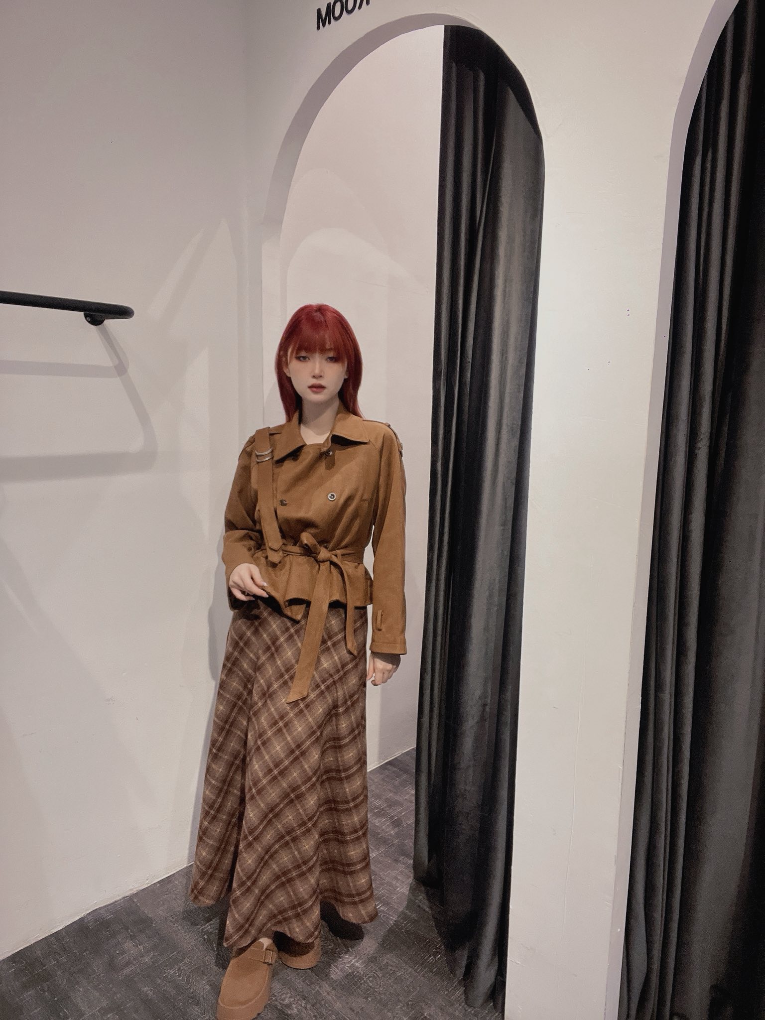 Ninestudio.9 | 双排扣短版风衣